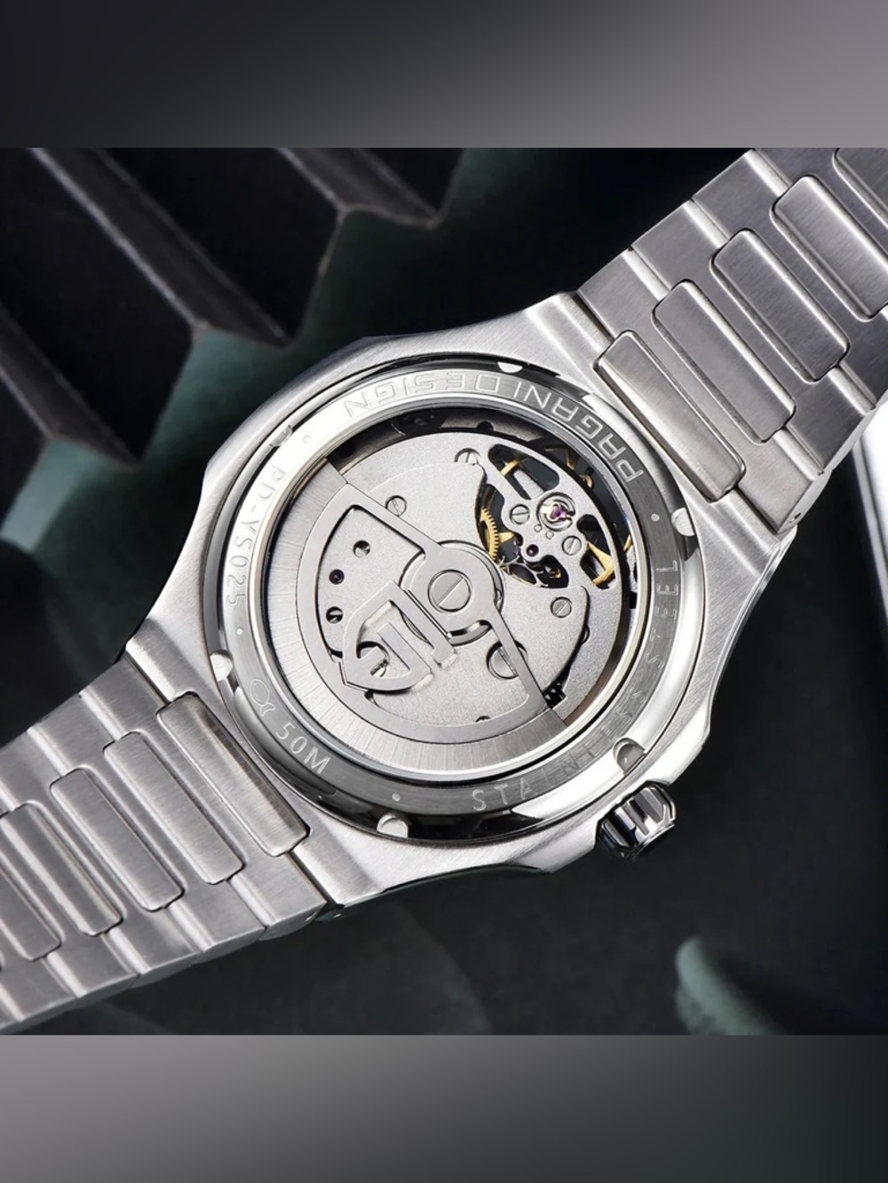 PAGANI DESIGN PD-YS025 Skeleton Tourbillon Men's Mechanical Automatic Watch - Picture 3 of 11